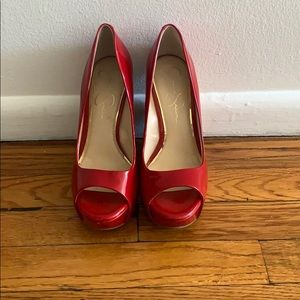 Jessica Simpson wedges